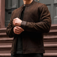 Racer Jacket | Tobacco