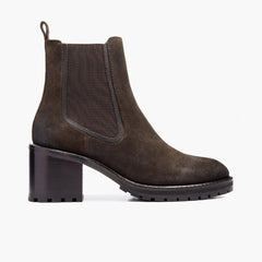 [W] Knockout | Dark Olive Suede